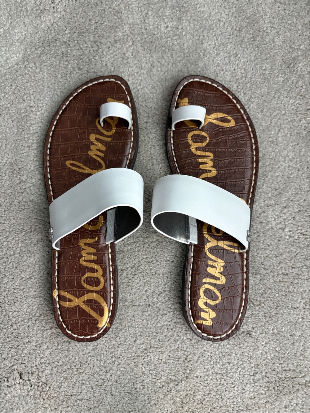 Women's Gorgene Toe-Ring Slide Sandals - Sam Edelman